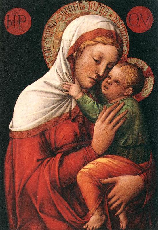 BELLINI, Jacopo Madonna with Child fh oil painting picture
